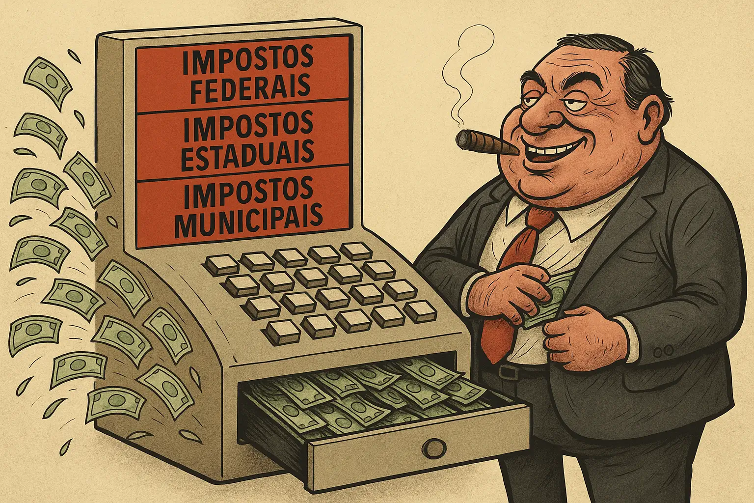 PROJETO: CURSO SOBRE A DOUTRINA LIBERAL 09ª AULA – PESO DOS IMPOSTOS