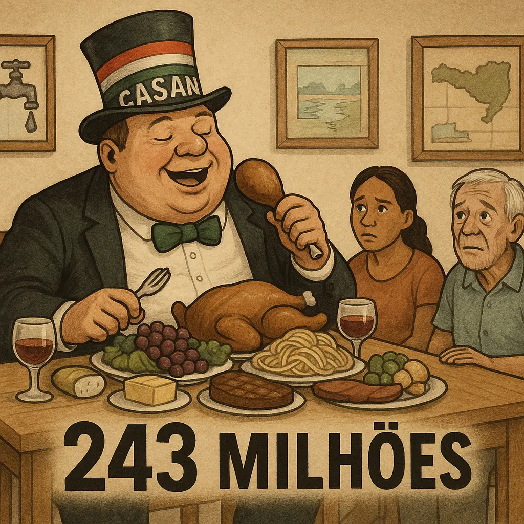 CASAN – MONOPÓLIO, LUCRO E ABANDONO. A FARSA DO SANEAMENTO EM SC