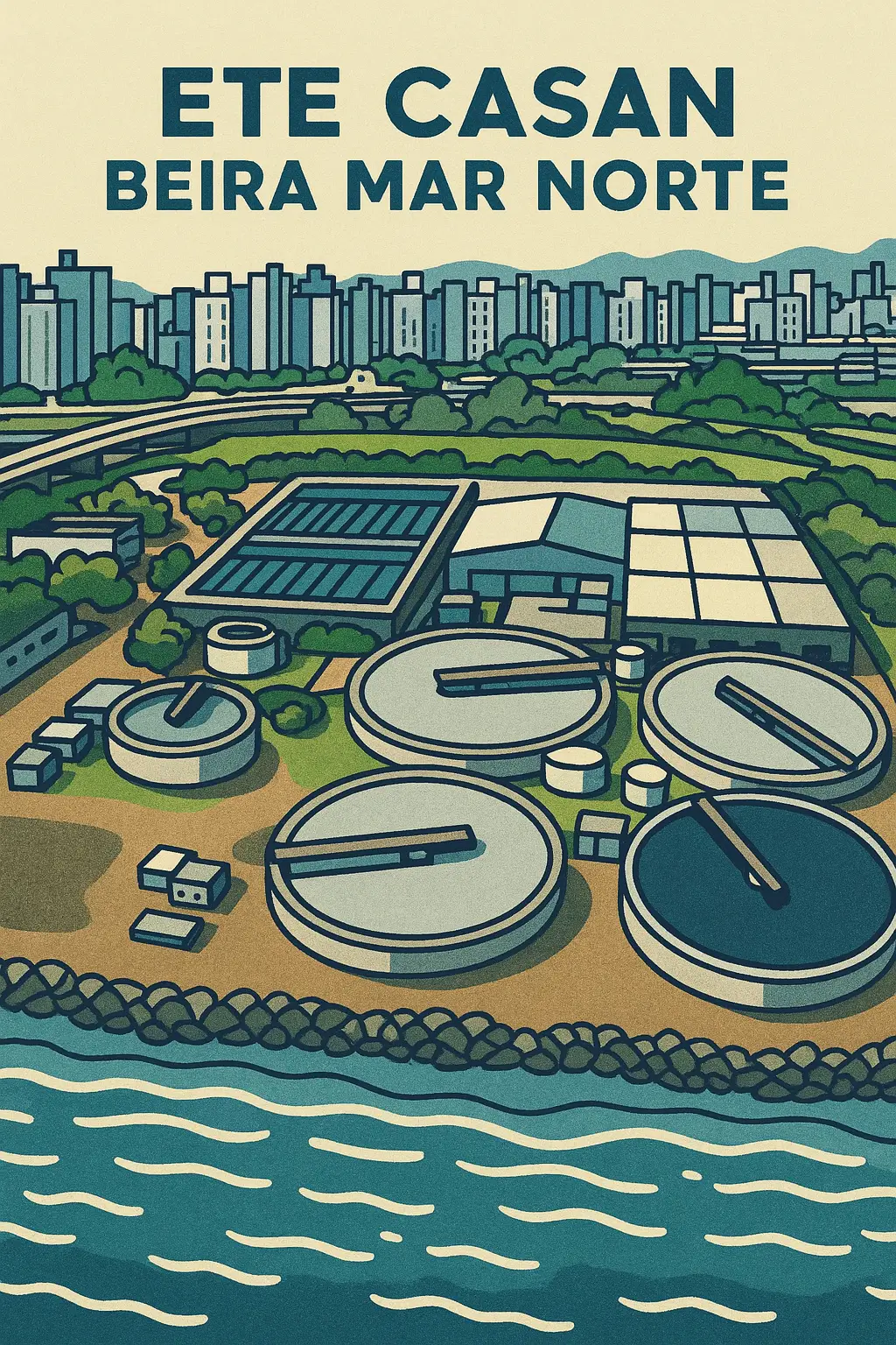 ETE NÃO É SOLUÇÃO PARA FLORIANÓPOLIS – PROJETOS DESFIGURAM A PAISAGEM E FALHAM NO LONGO PRAZO