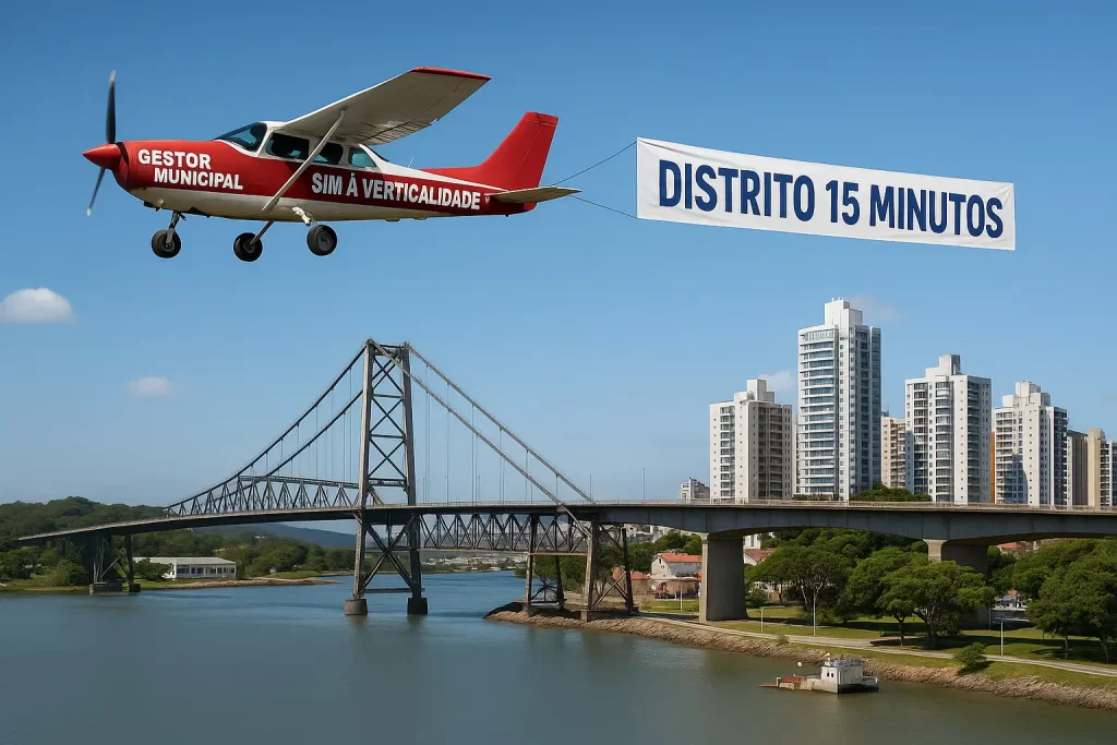 DA CIDADE FUNCIONAL À CIDADE DE 15 MINUTOS –  REPENSANDO O FUTURO DOS DISTRITOS DE FLORIANÓPOLIS