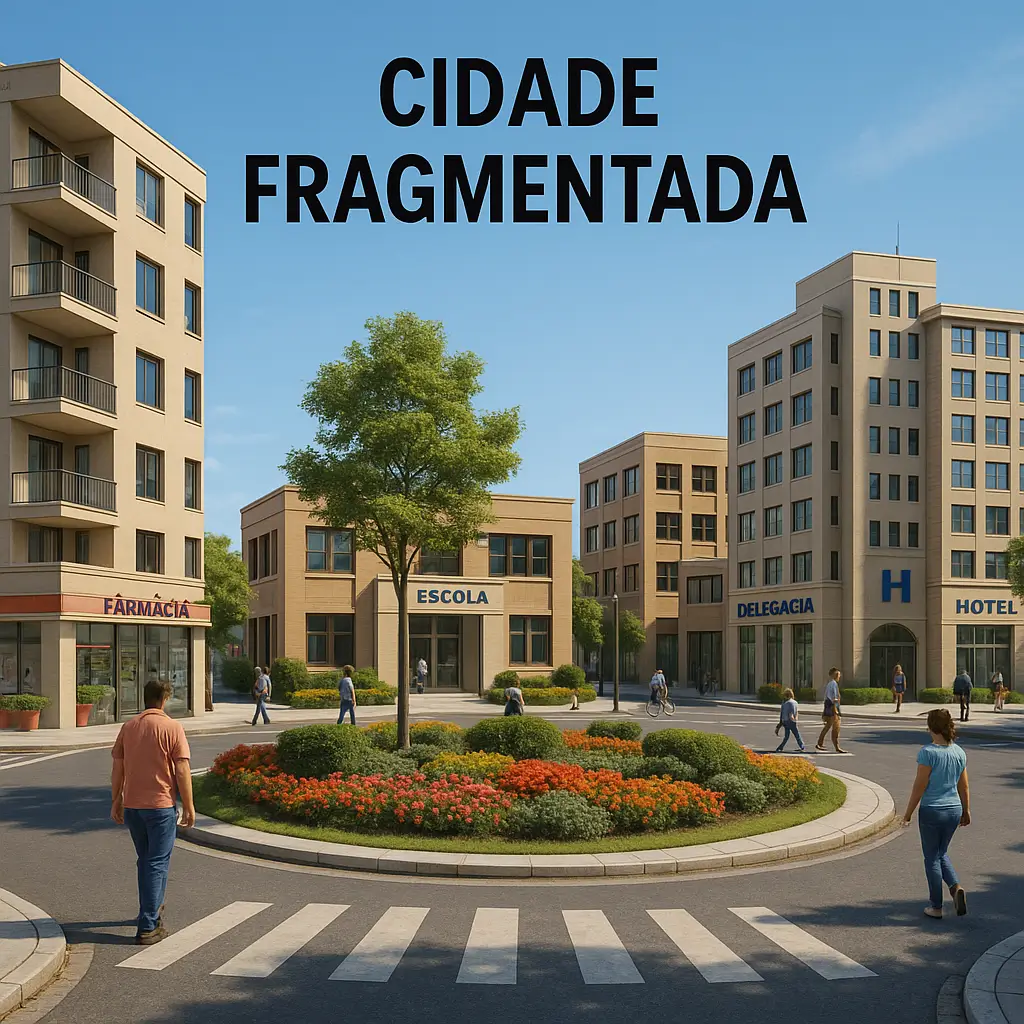 CENTRALIDADES E A CIDADE FRAGMENTADA (CIDADE DE 15 MINUTOS) EM FLORIPA