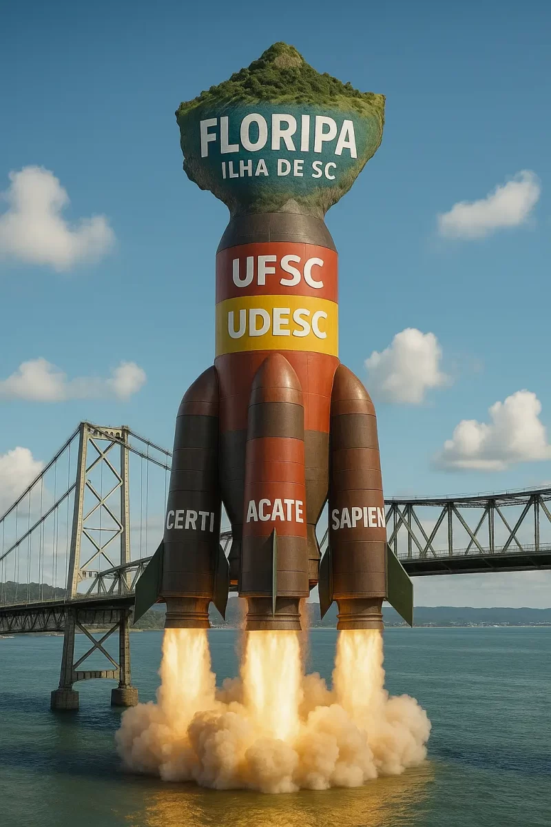 FLORIPA –  A CIDADE QUE TRANSFORMOU SONHOS EM FUTURO. DA ILHA DA MAGIA À ILHA DA TECNOLOGIA UMA REVOLUÇÃO CATARINENSE